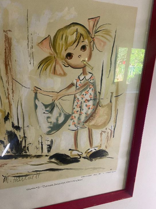Maggie Hartnett Cleaner Brighter Whiter Wash Original Watercolour