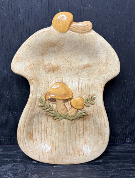 Mid Century Vintage Mushroom Spoon Rest