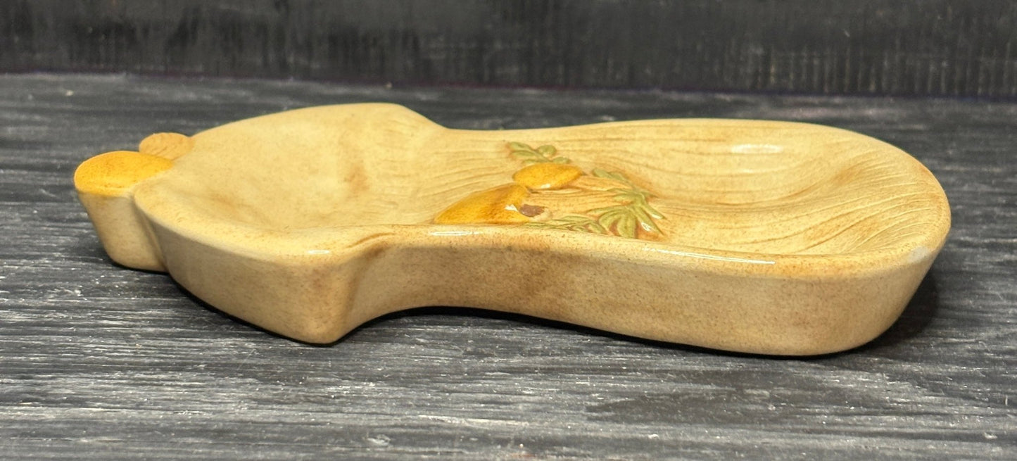 Mid Century Vintage Mushroom Spoon Rest