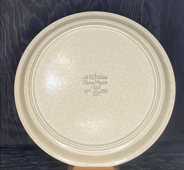 Mikasa Stone Manor Java Plate