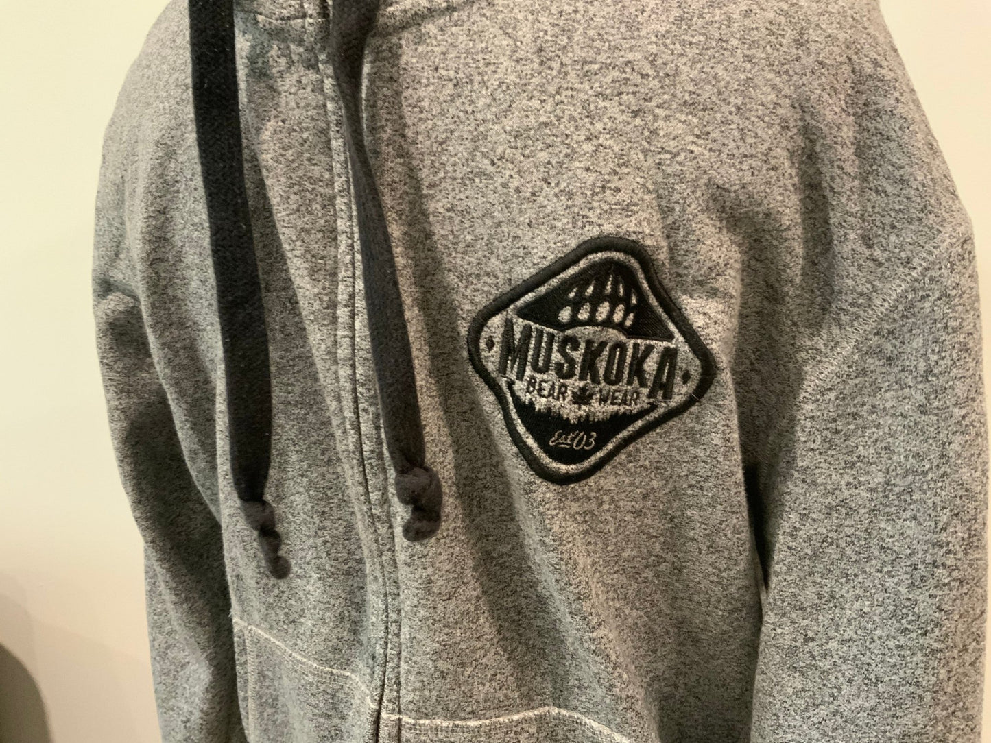 Muskoka Bear Wear Full Zip Hoodie Sweatshirt