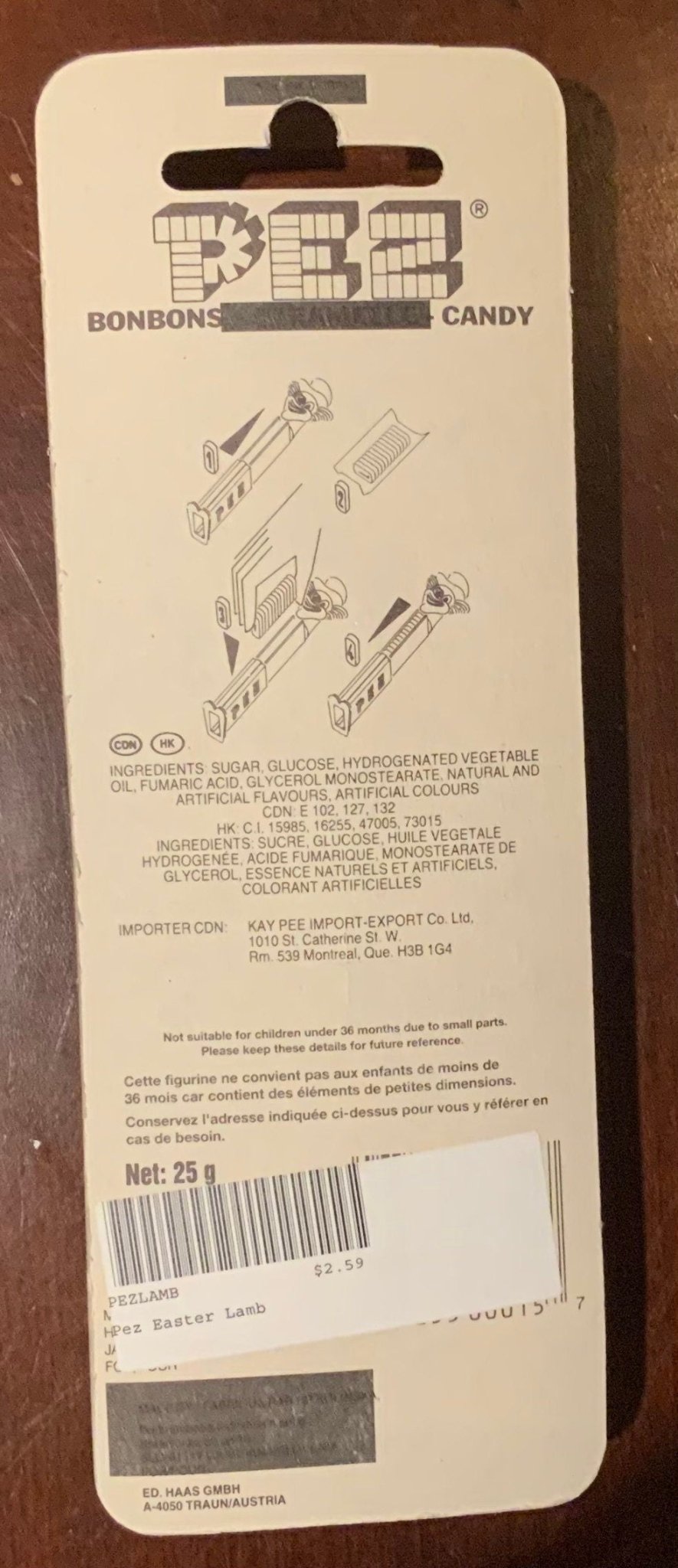 New Vintage Easter Lamb Pez