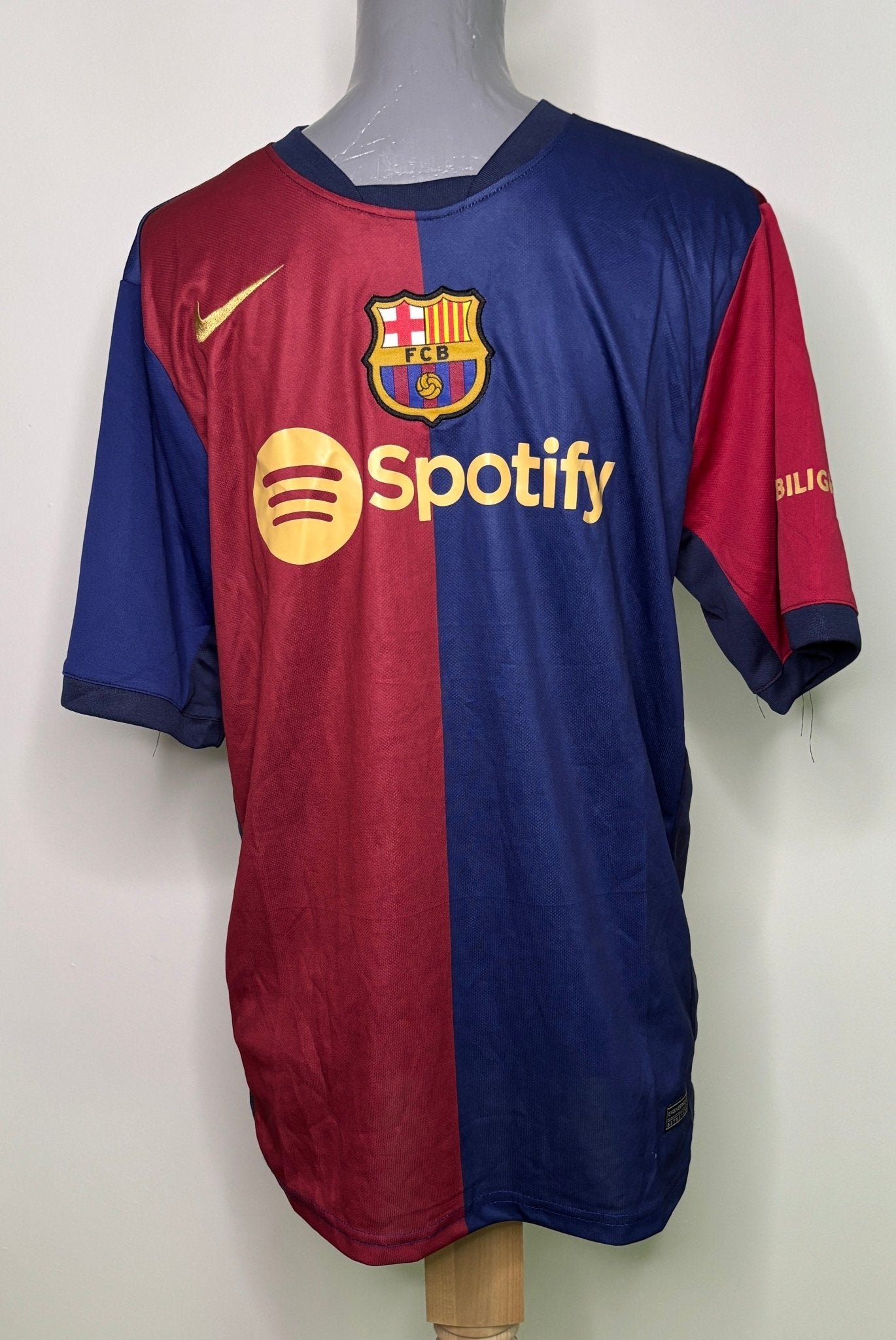 Nike Dri-Fit Lionel Messi Barcelona Jersey with Spotify