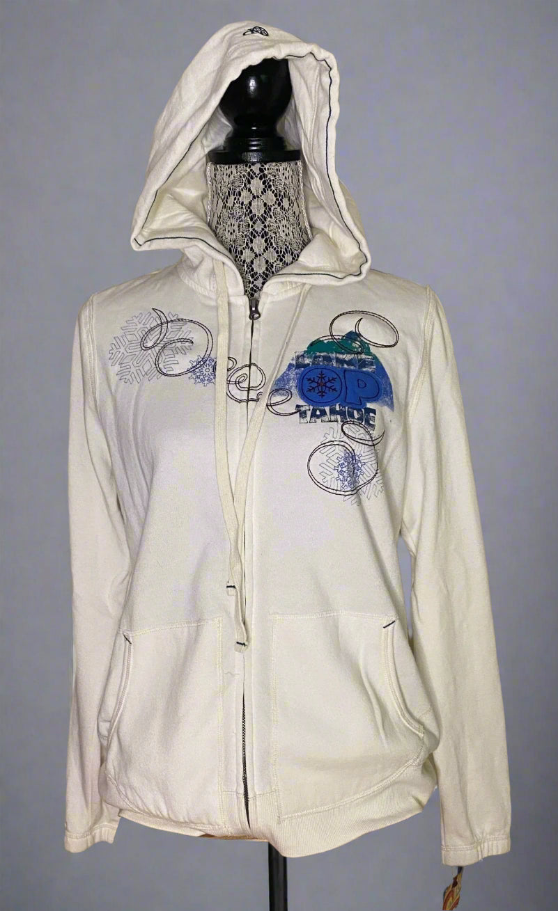 Ocean Pacific Lake Tahoe Full Zip Hoodie Sweatshirt Women’s