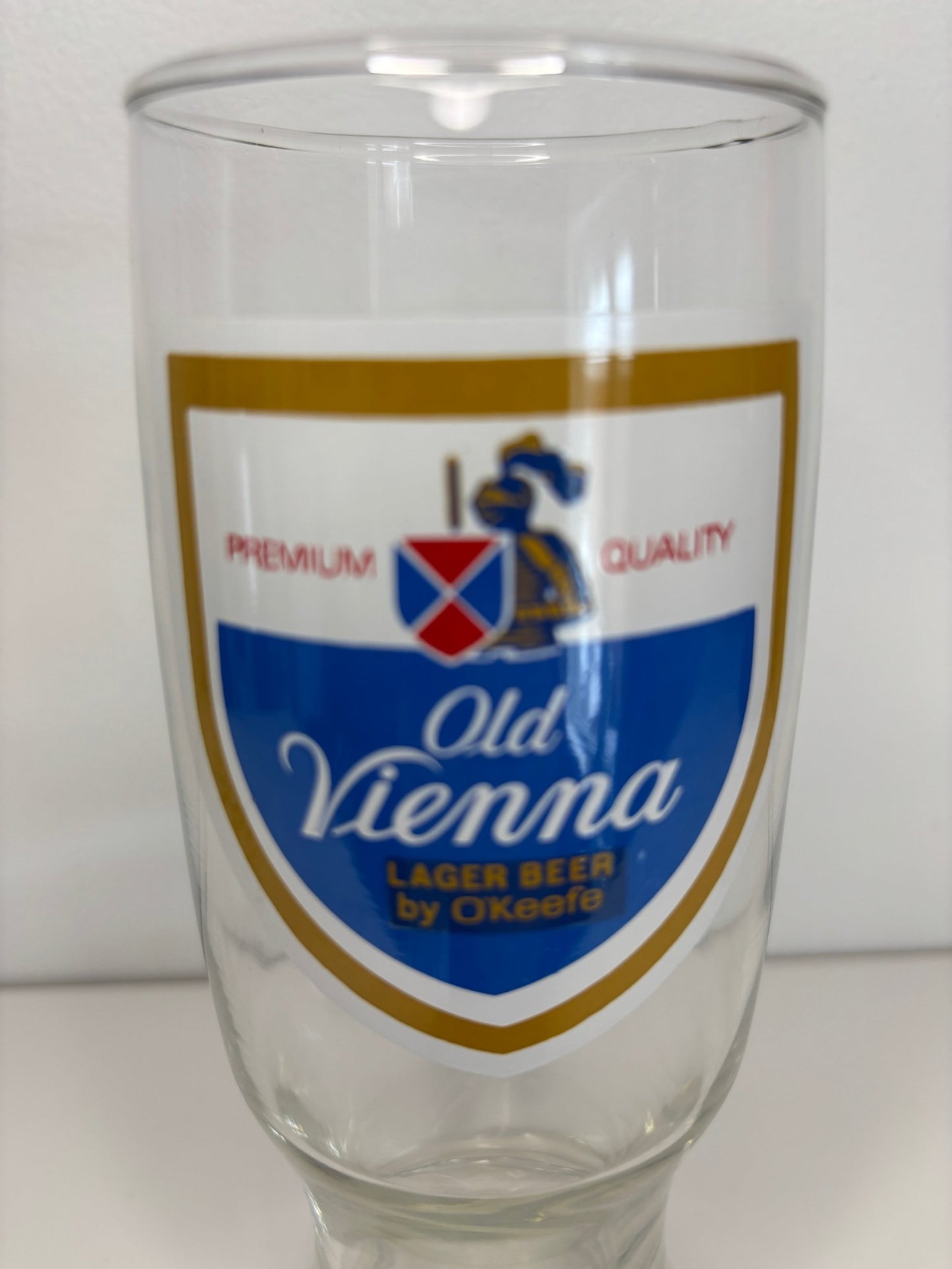 Old Vienna Beer Glass