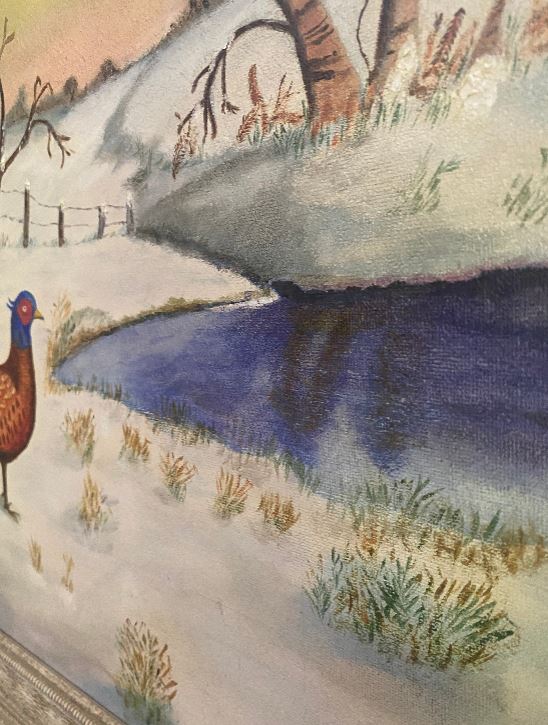 Original J.R. Napier Pheasant Painting - HLJ at HomeOriginal J.R. Napier Pheasant PaintingFramed PaintingJ.R. Napier