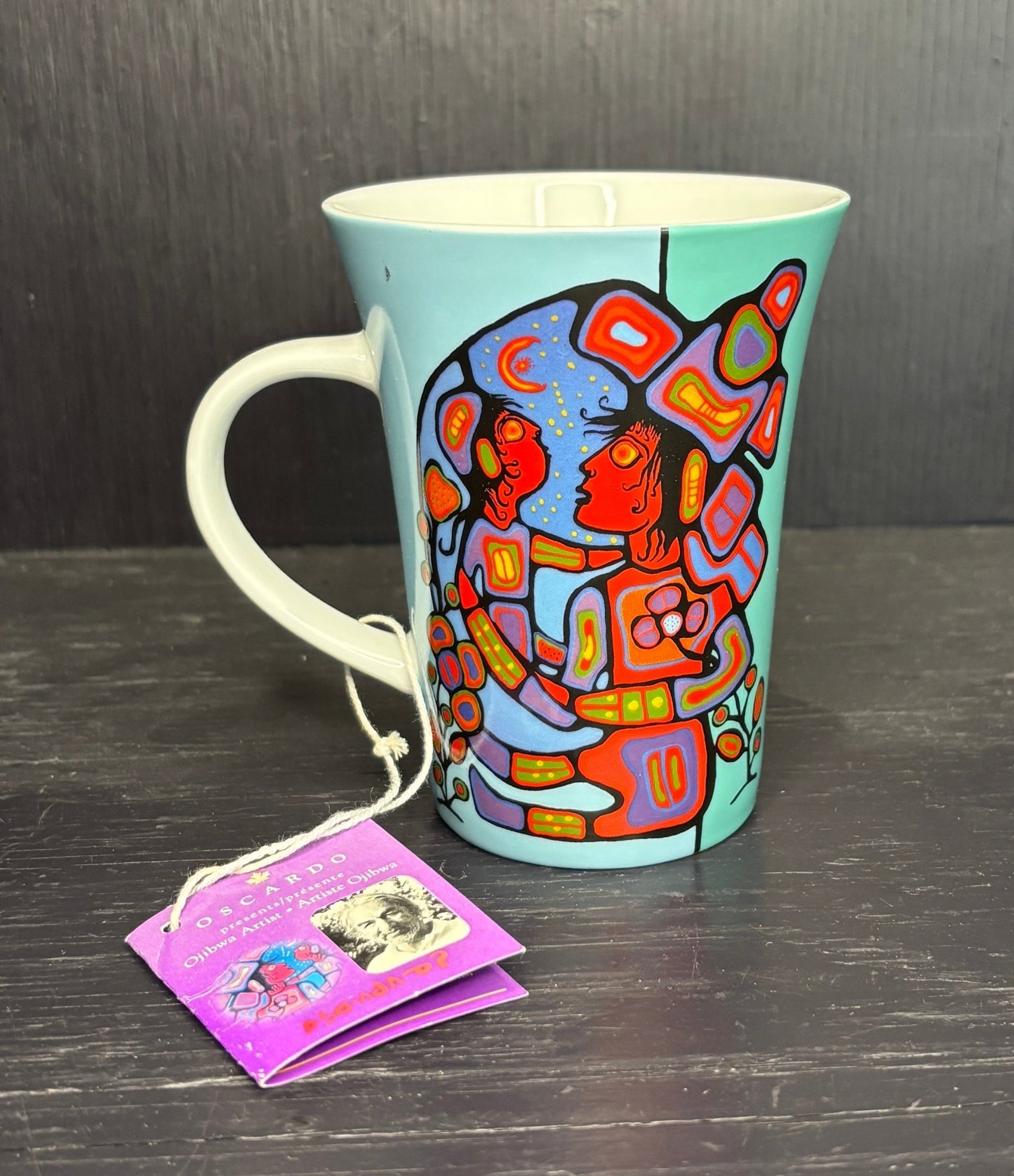 Oscardo Norval Morrisseau Ojibwa Mother and Child Coffee Mug