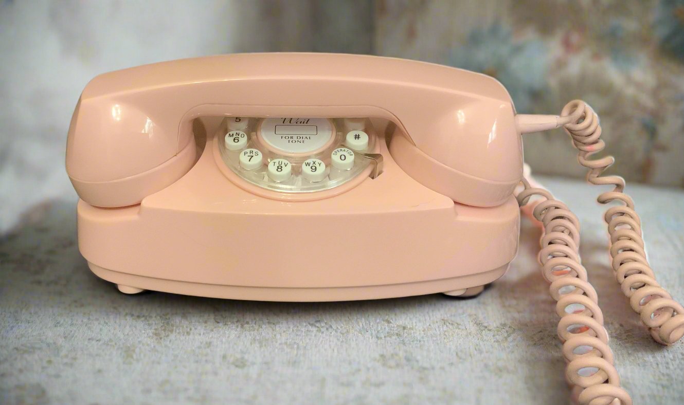 Pink Princess Bedroom Telephone