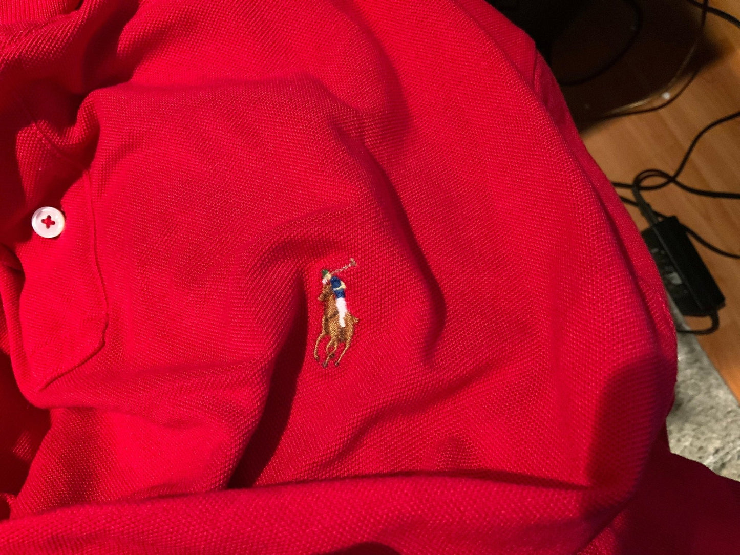 Polo Ralph Lauren Red Short Sleeve Polo Shirt