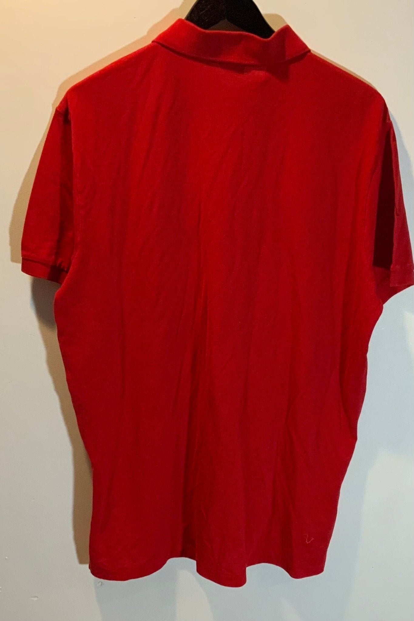 Polo Ralph Lauren Red Short Sleeve Polo Shirt Men's XXL