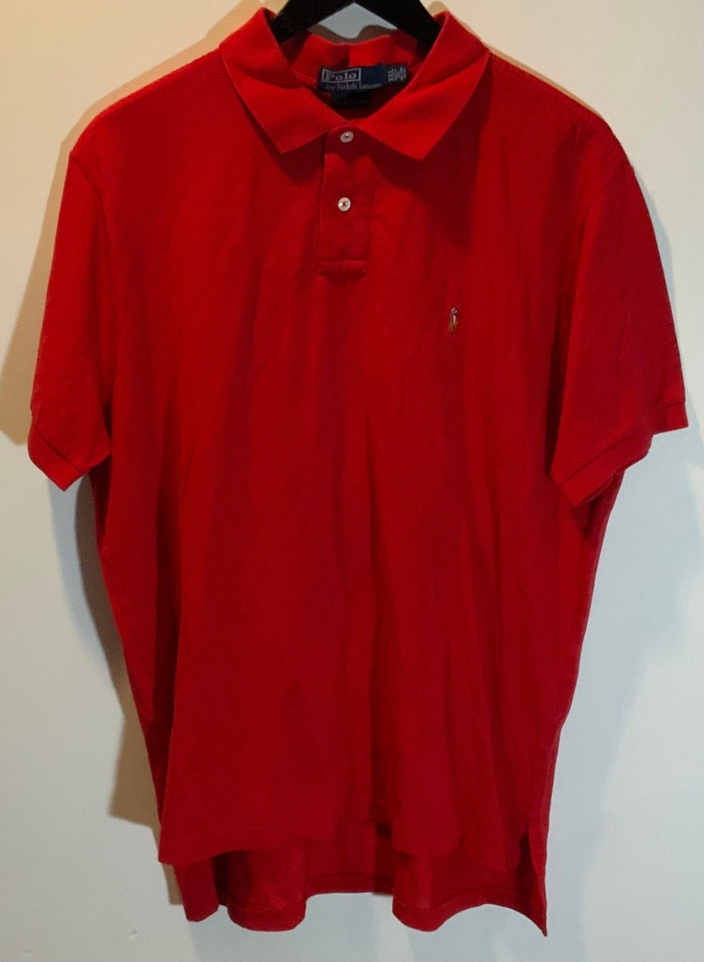 Polo Ralph Lauren Red Short Sleeve Polo Shirt