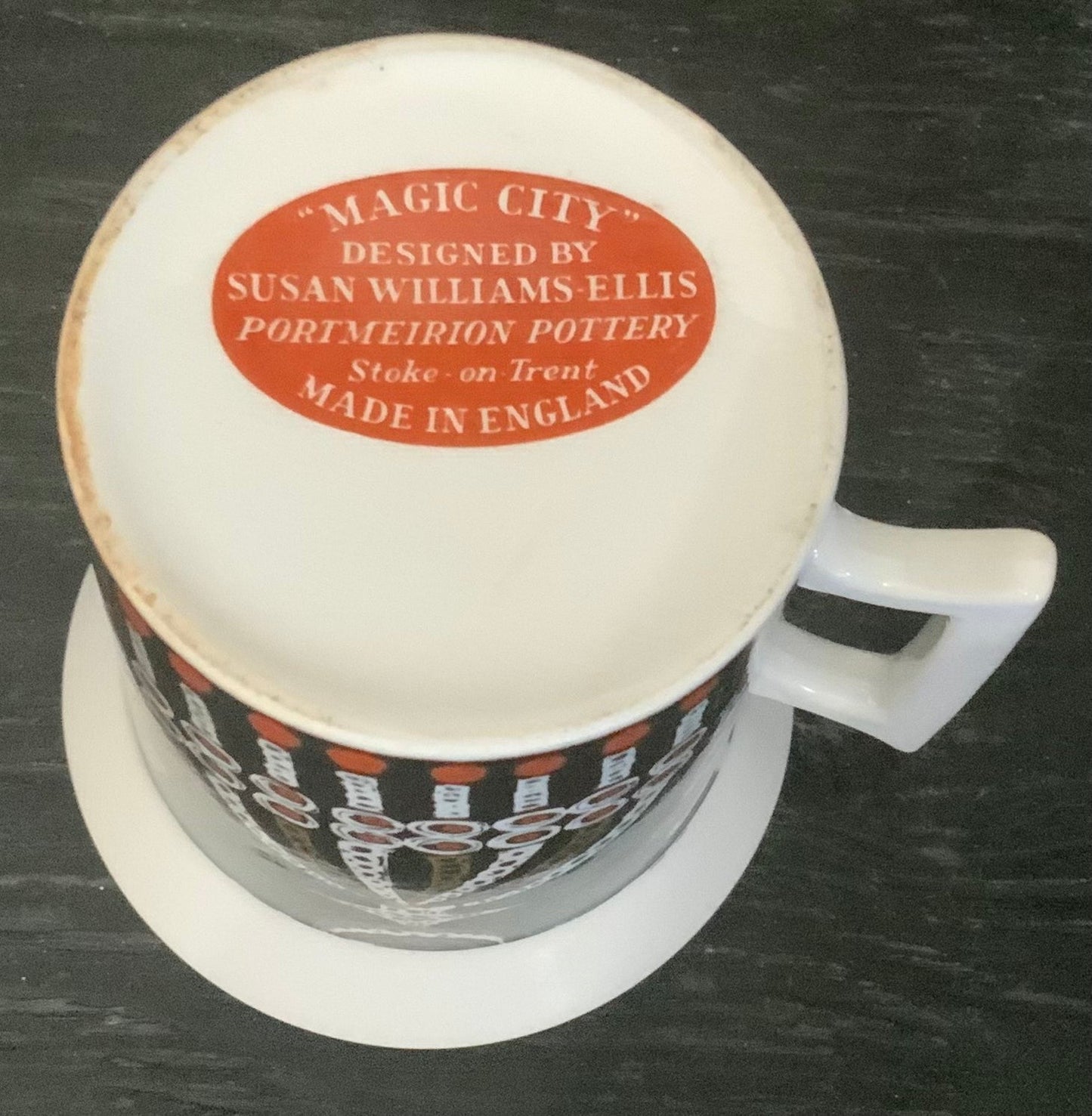 Portmeirion Pottery Magic City cup