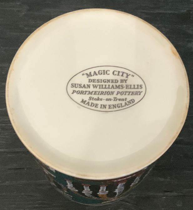 Portmeirion Pottery Magic City Small Container