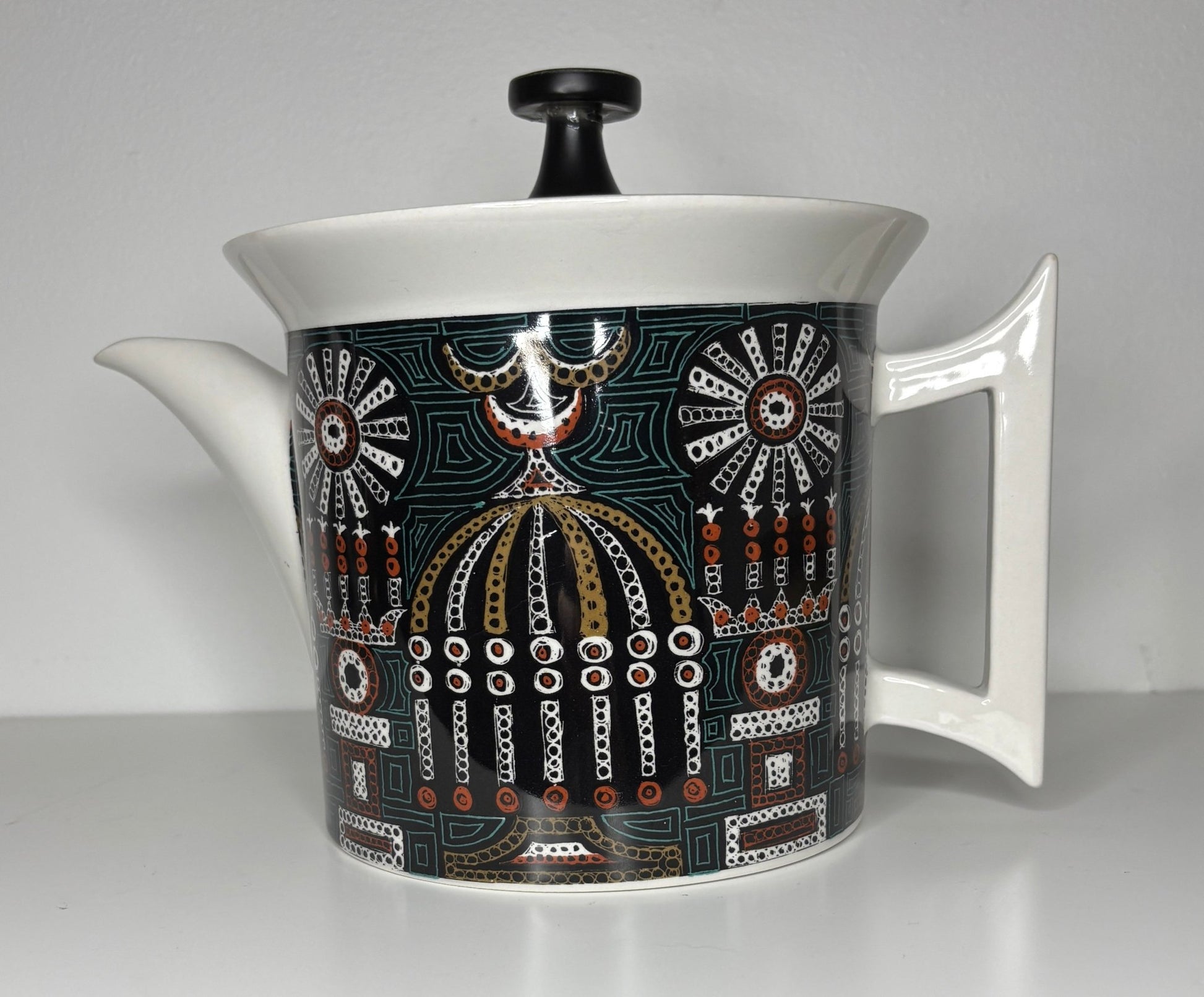 Portmeirion Pottery Magic City Tea Pot