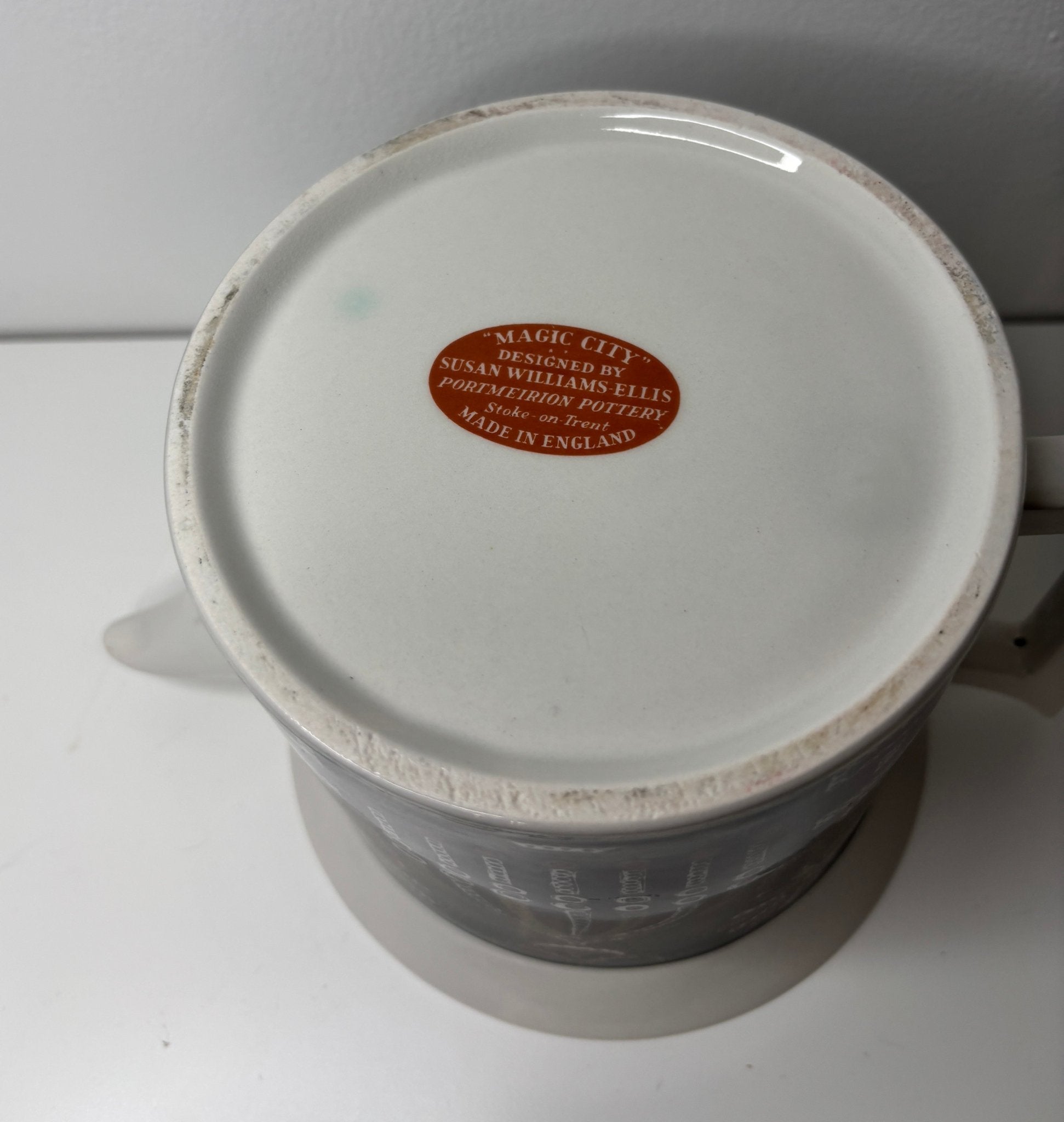 Portmeirion Pottery Magic City Tea Pot