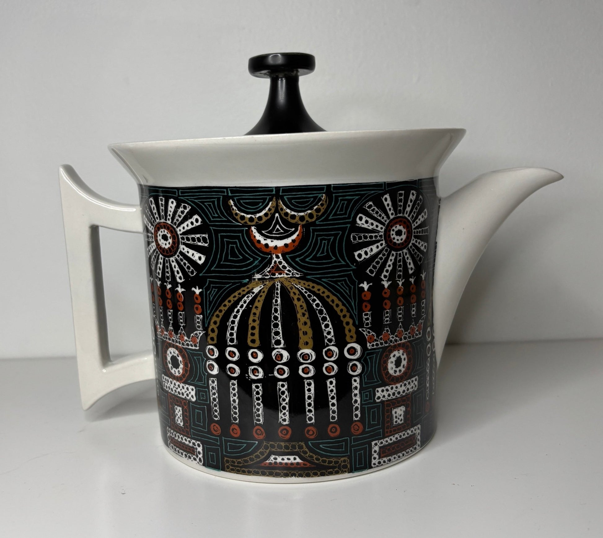 Portmeirion Pottery Magic City Tea Pot