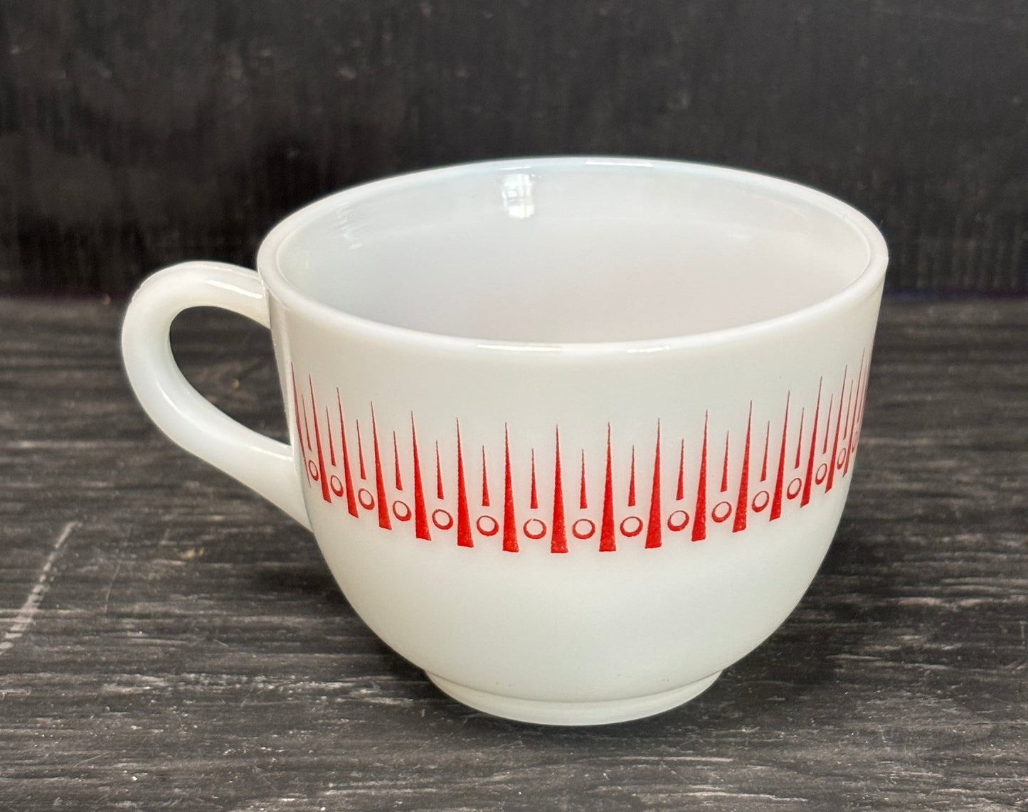 Pyrex Coronet Jobling Opal Milk Glass Teacup