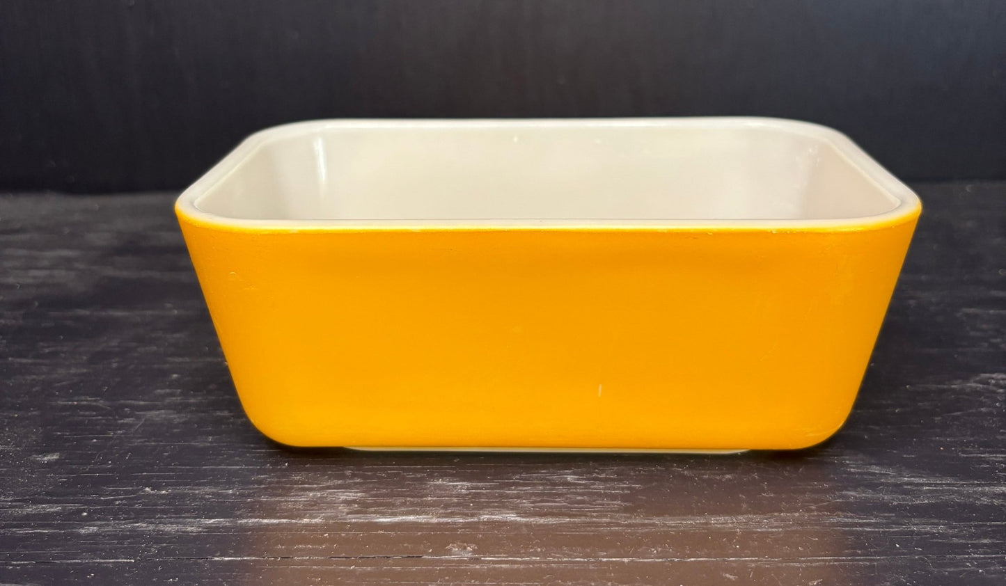 Pyrex Orange Refrigerator Dish
