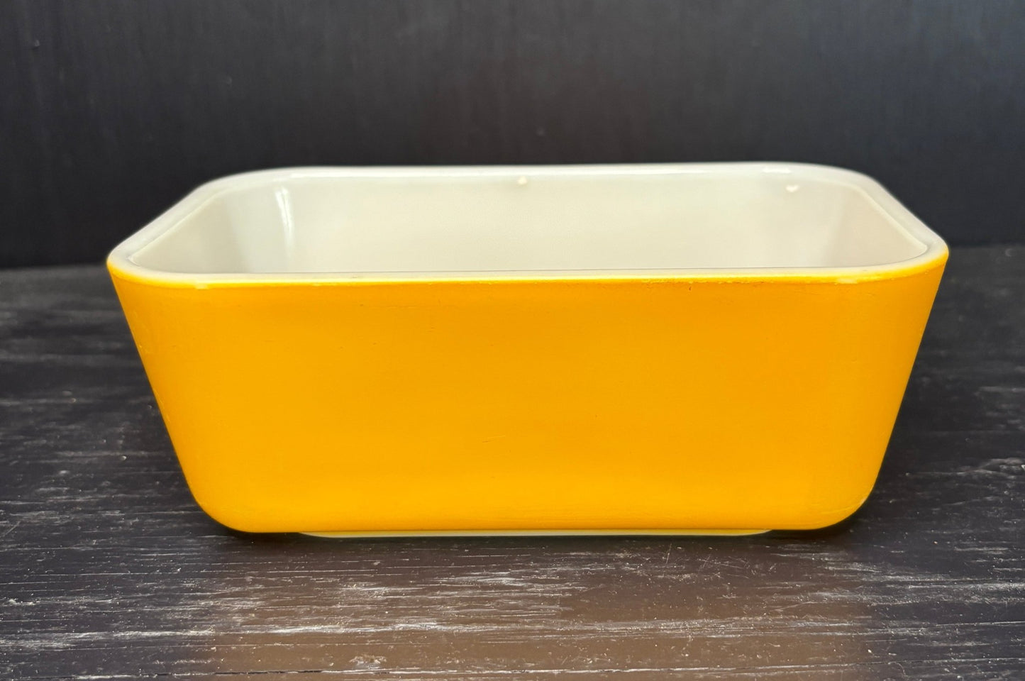 Pyrex Gold Orange Mini Loaf Pan