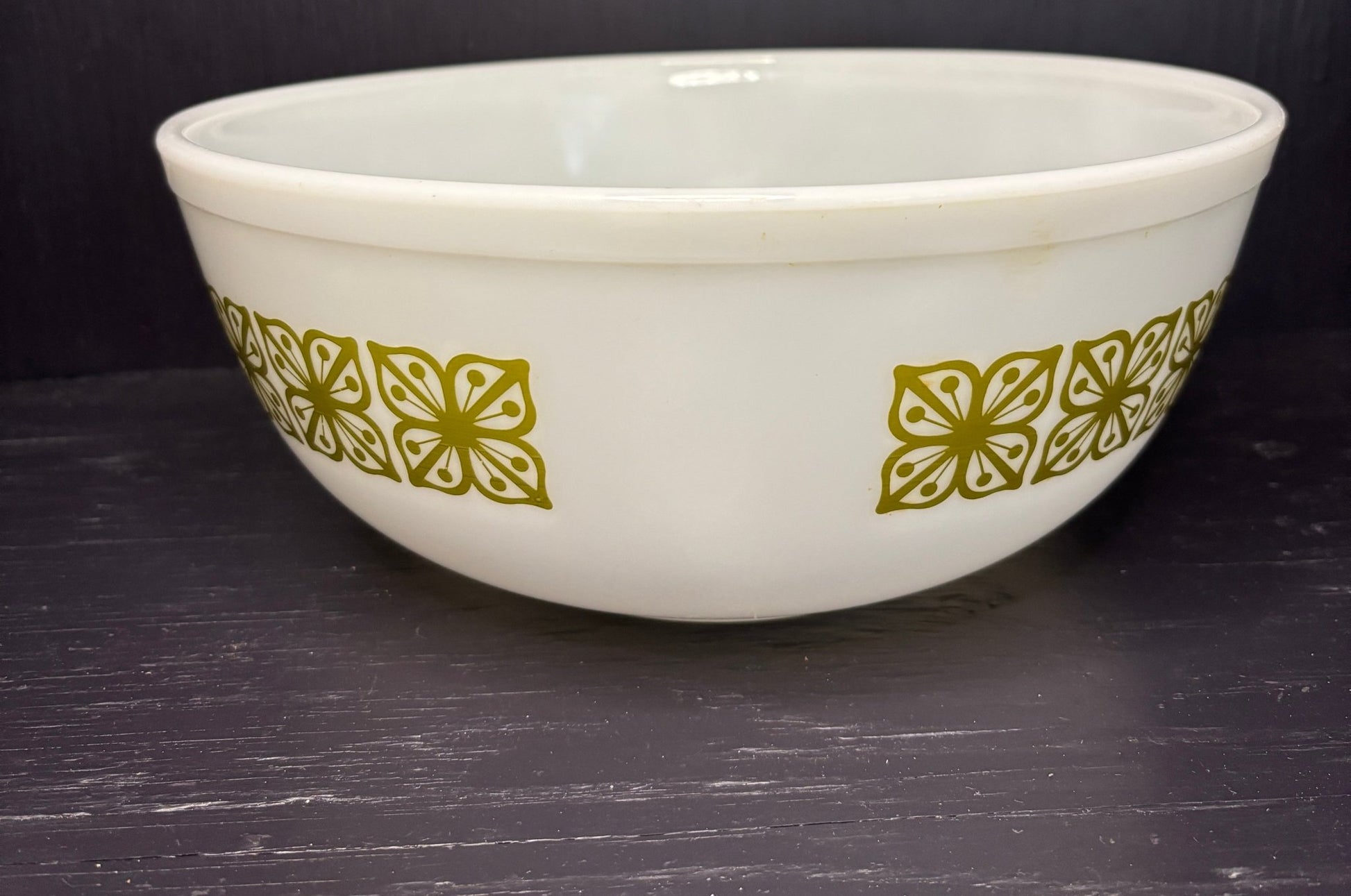 Pyrex Verde Autumn Floral 4 Quart Mixing Bowl