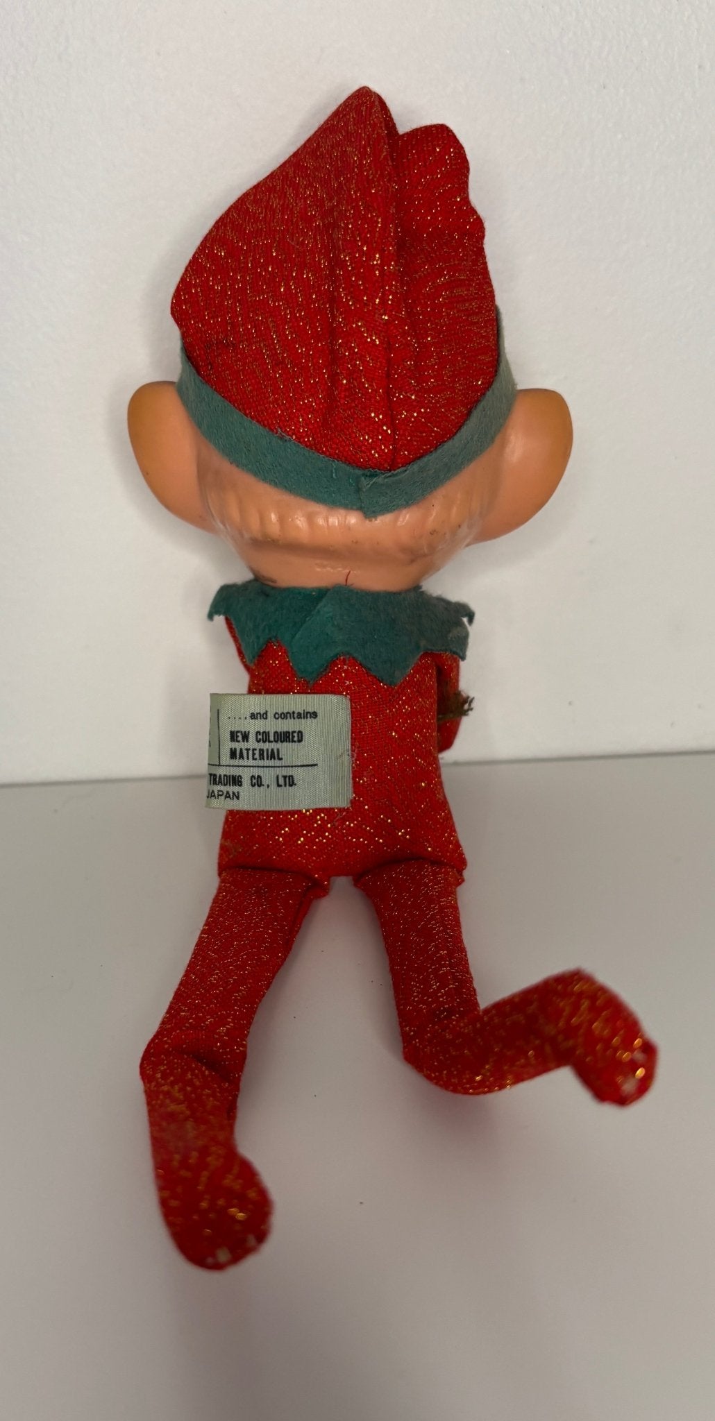 Rare Takara Japan Knee Hugger Elf Christmas Figurine Ornament