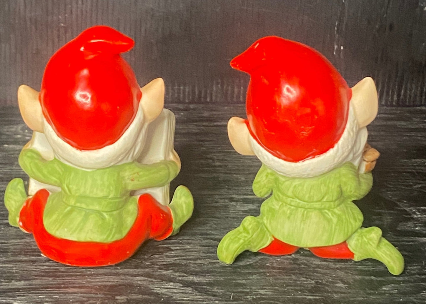 Vintage Elf Christmas Figurines