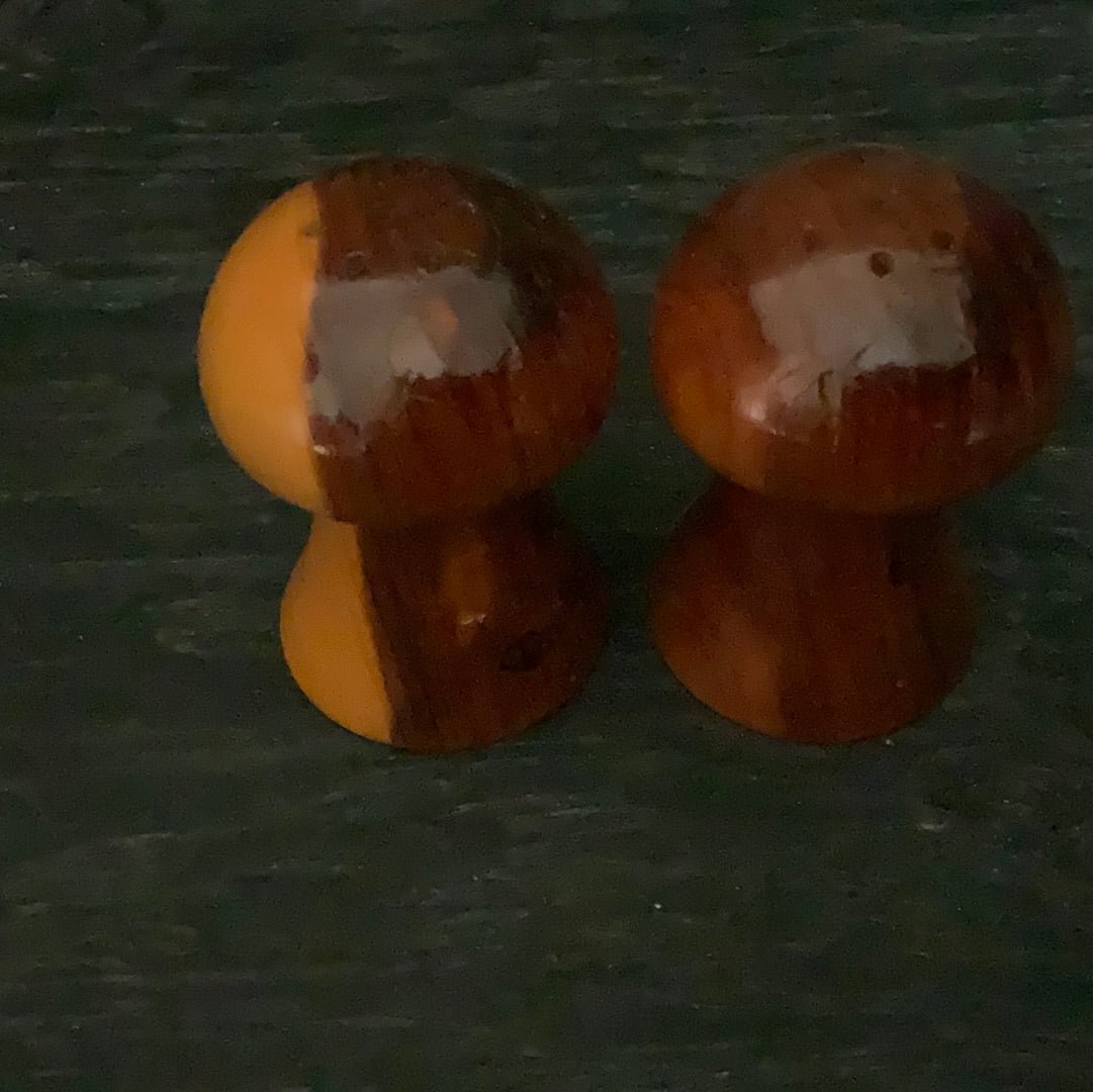 Rockford and Mick Wood Salt and Pepper Shakers