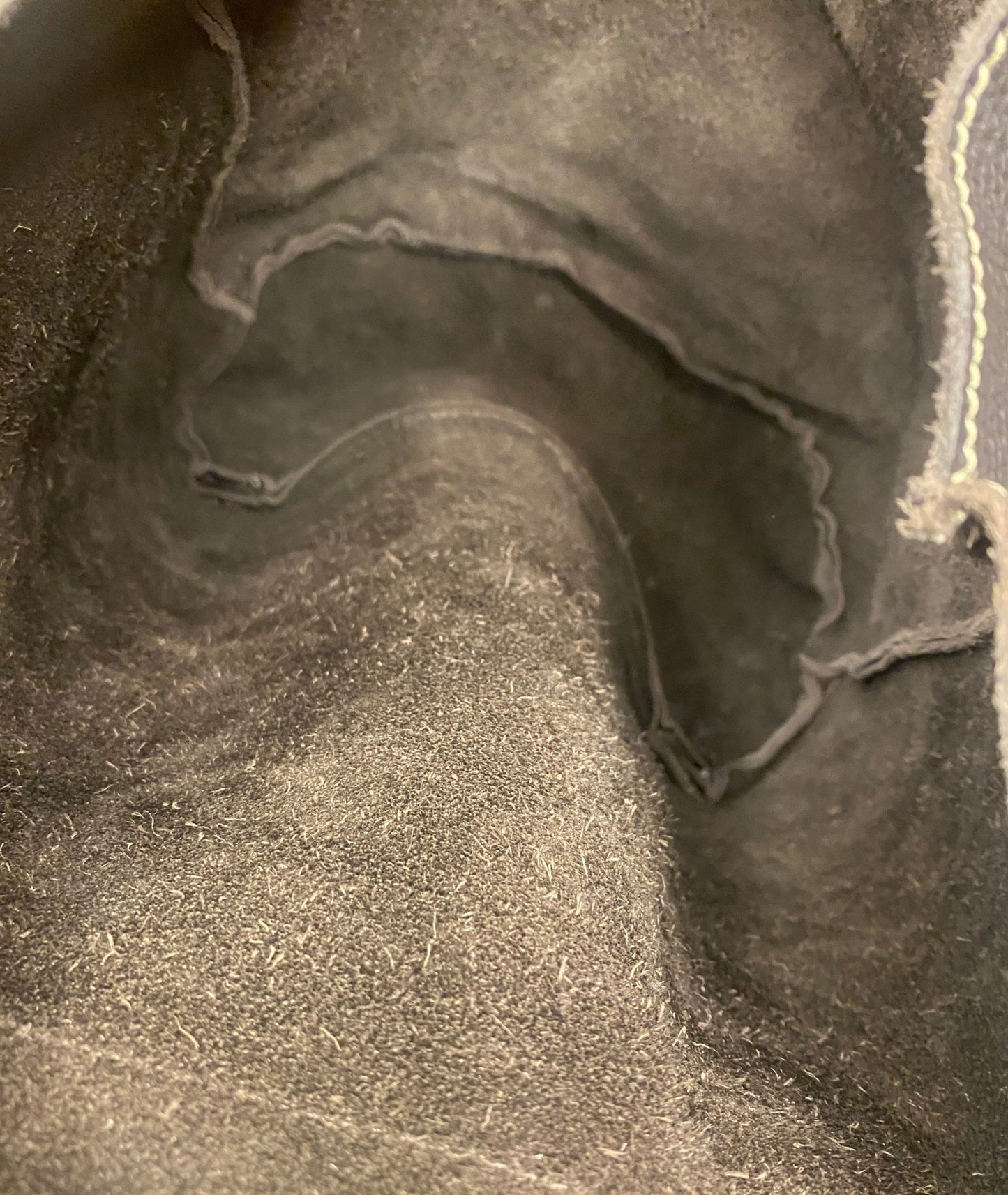 Roots Black Leather Backpack