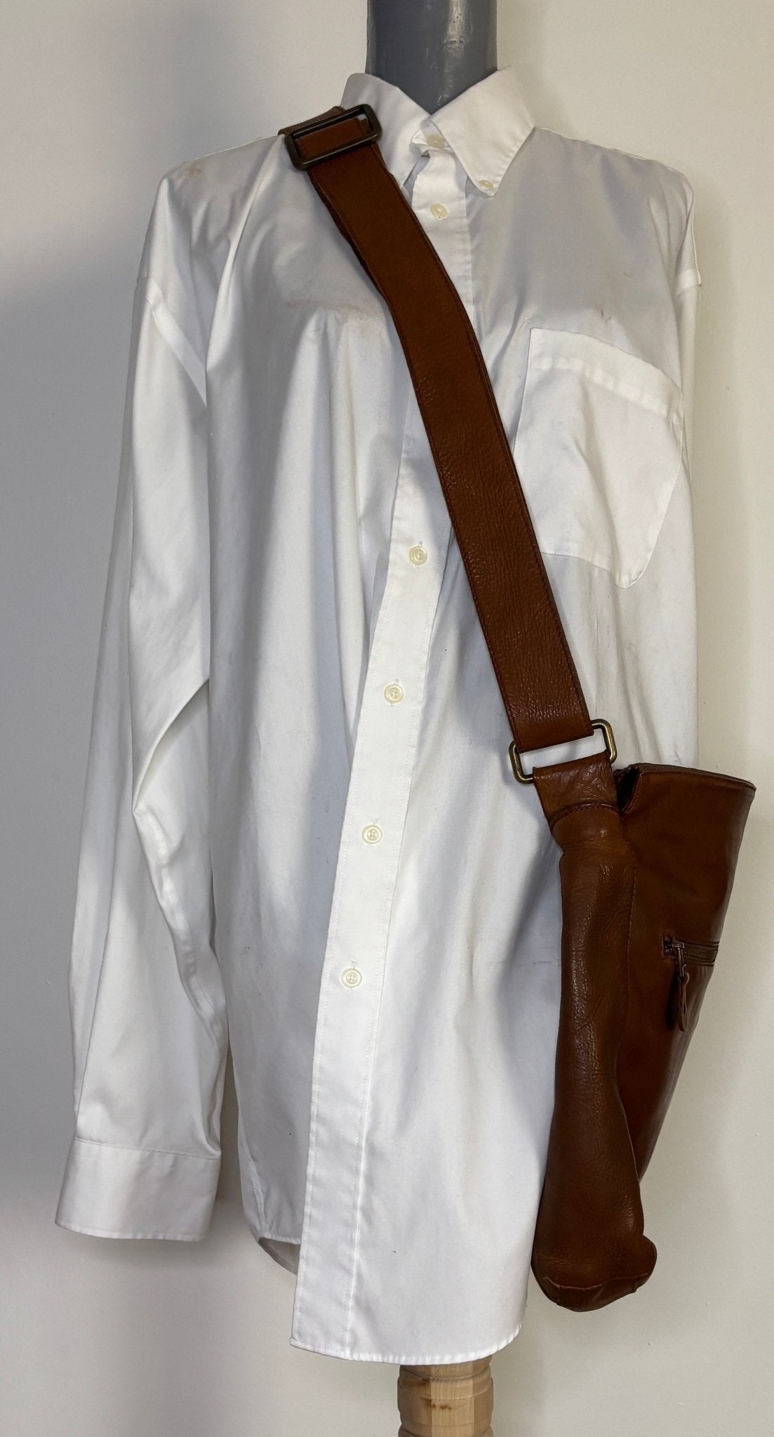 Brown Leather Satchel