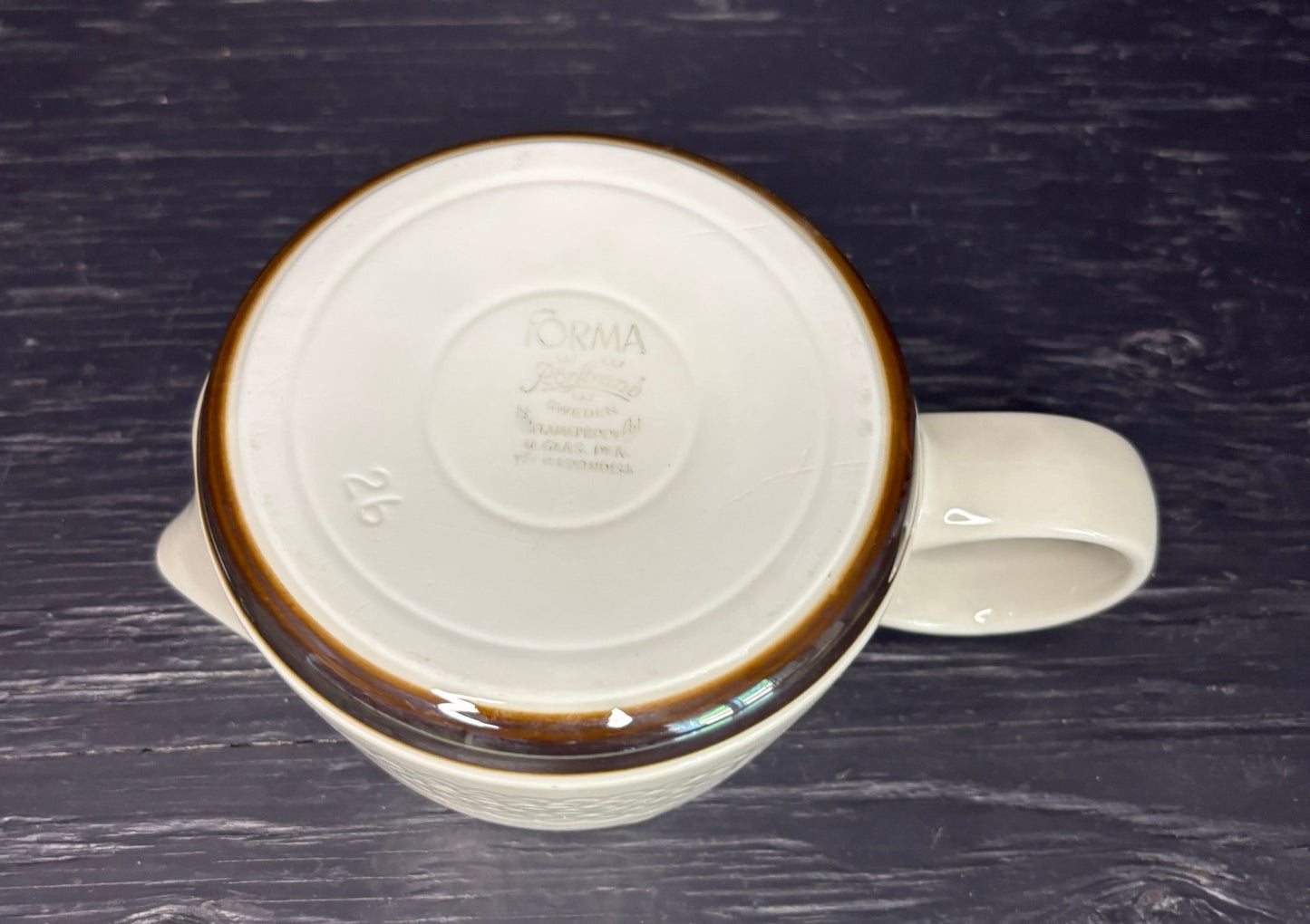 Rörstrand Forma Gravy Boat by Olle Alberius