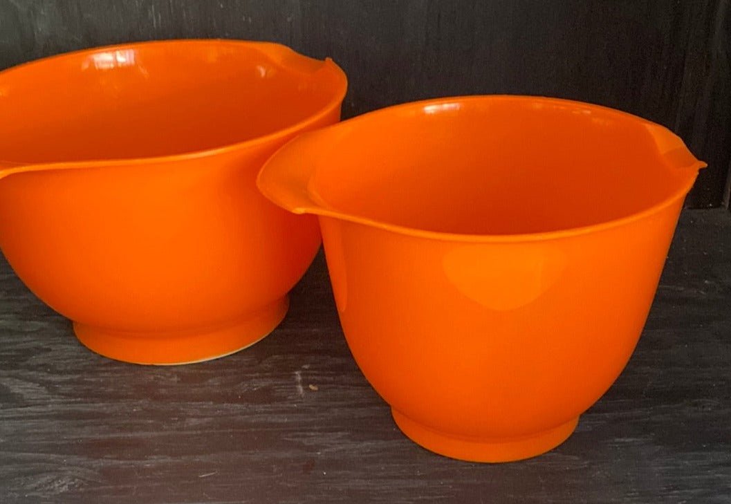 Rosti Denmark Falle Uldall Design Orange Mixing Bowls