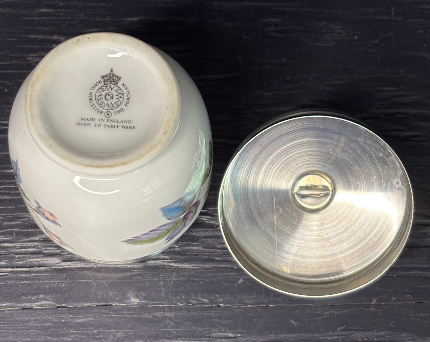 Royal Worcester June Garland Large Egg Coddler