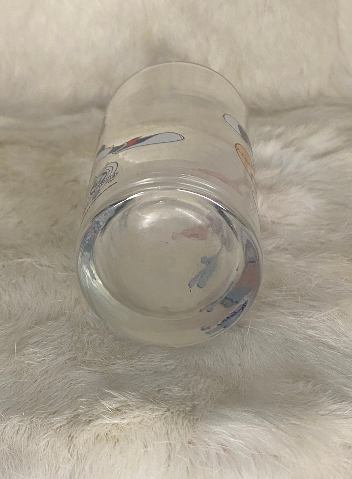 Smuckers Looney Tunes Daffy Duck Baseball Glass