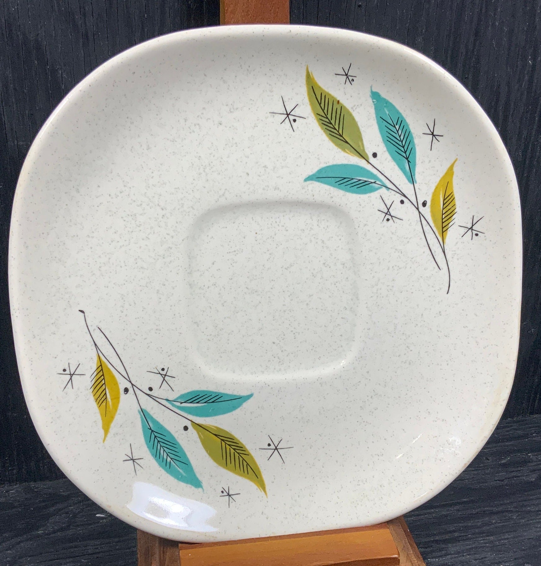 Sovereign Potters Atomic Vogue Saucers