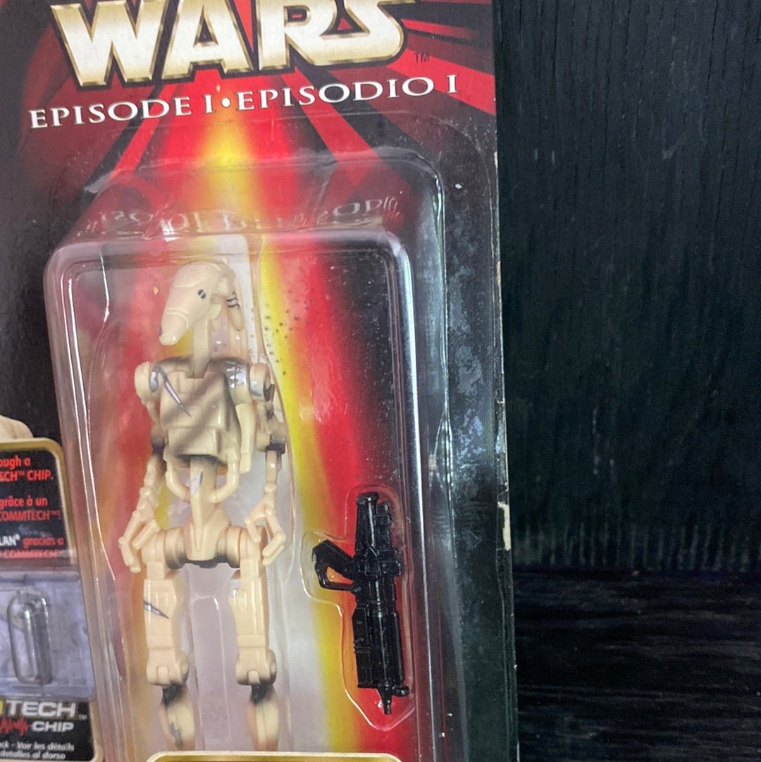 Star Wars Episode 1 Battle Droid Action Figure New Variant Card
