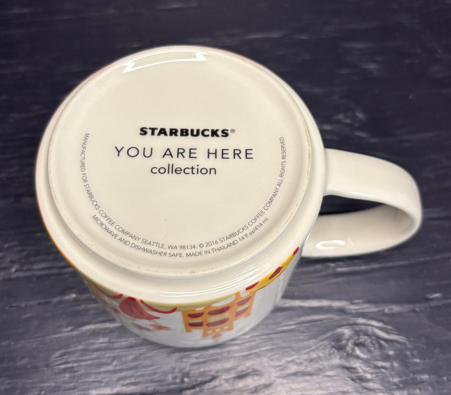 Starbucks You Are Here Barcelona Coffee Mug