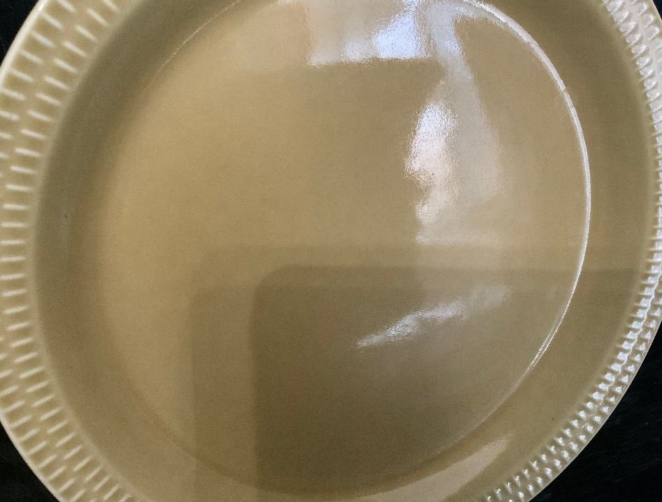 Stavangerflint  Yellow Dinner Plates