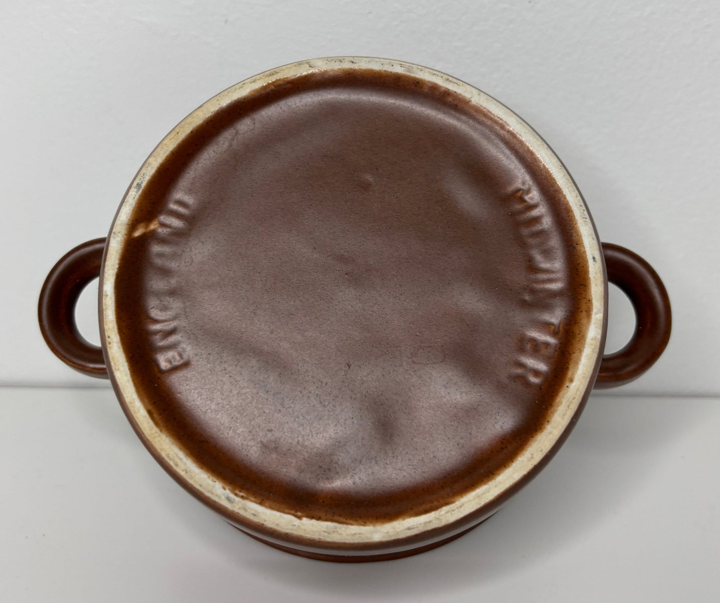 Stonehenge Midwinter Brown Handled Soup Bowls
