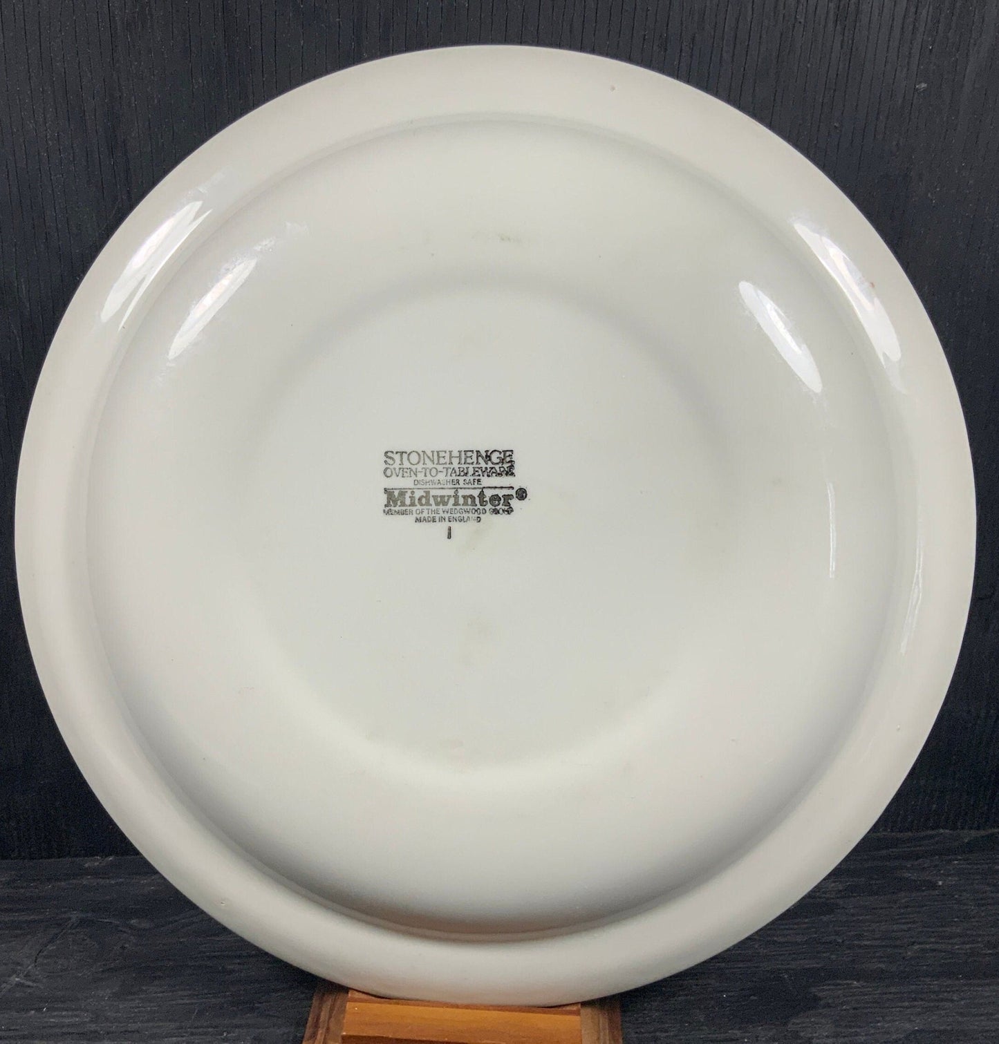 Stonehenge Midwinter Cafe Au Lait Dinner Plates
