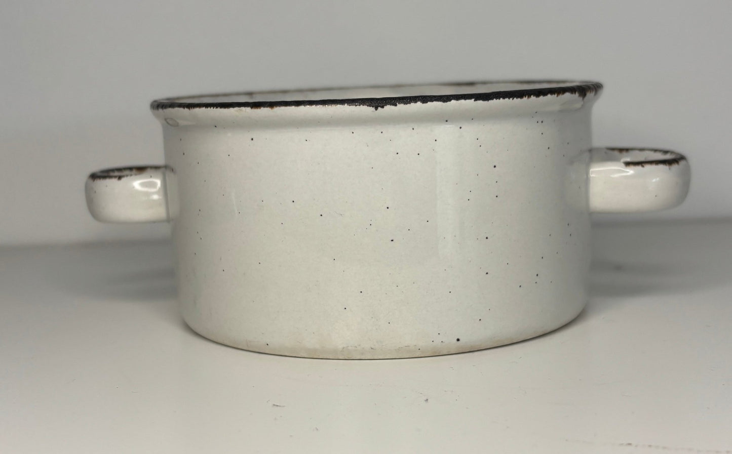 Stonehenge Midwinter Creation Handled Flat Soup Bowls