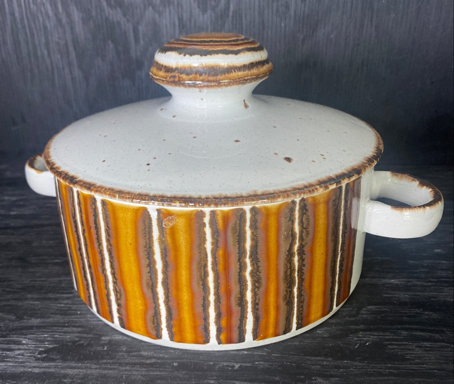 Stonehenge Midwinter Earth covered Casserole Dish