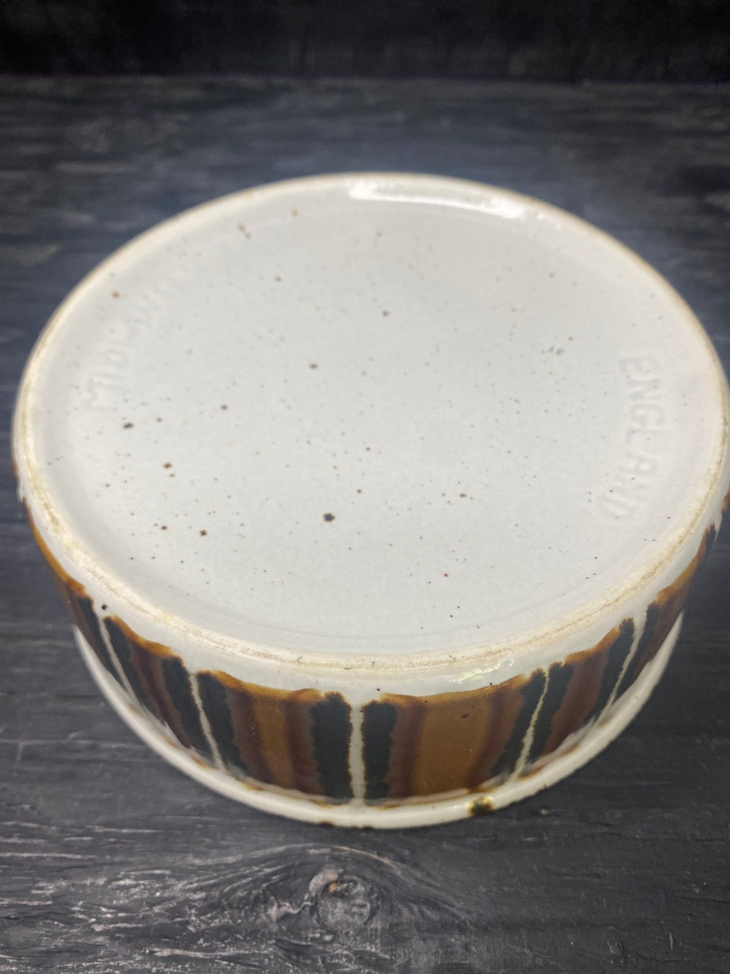 Stonehenge Midwinter Earth Small Flat Baker