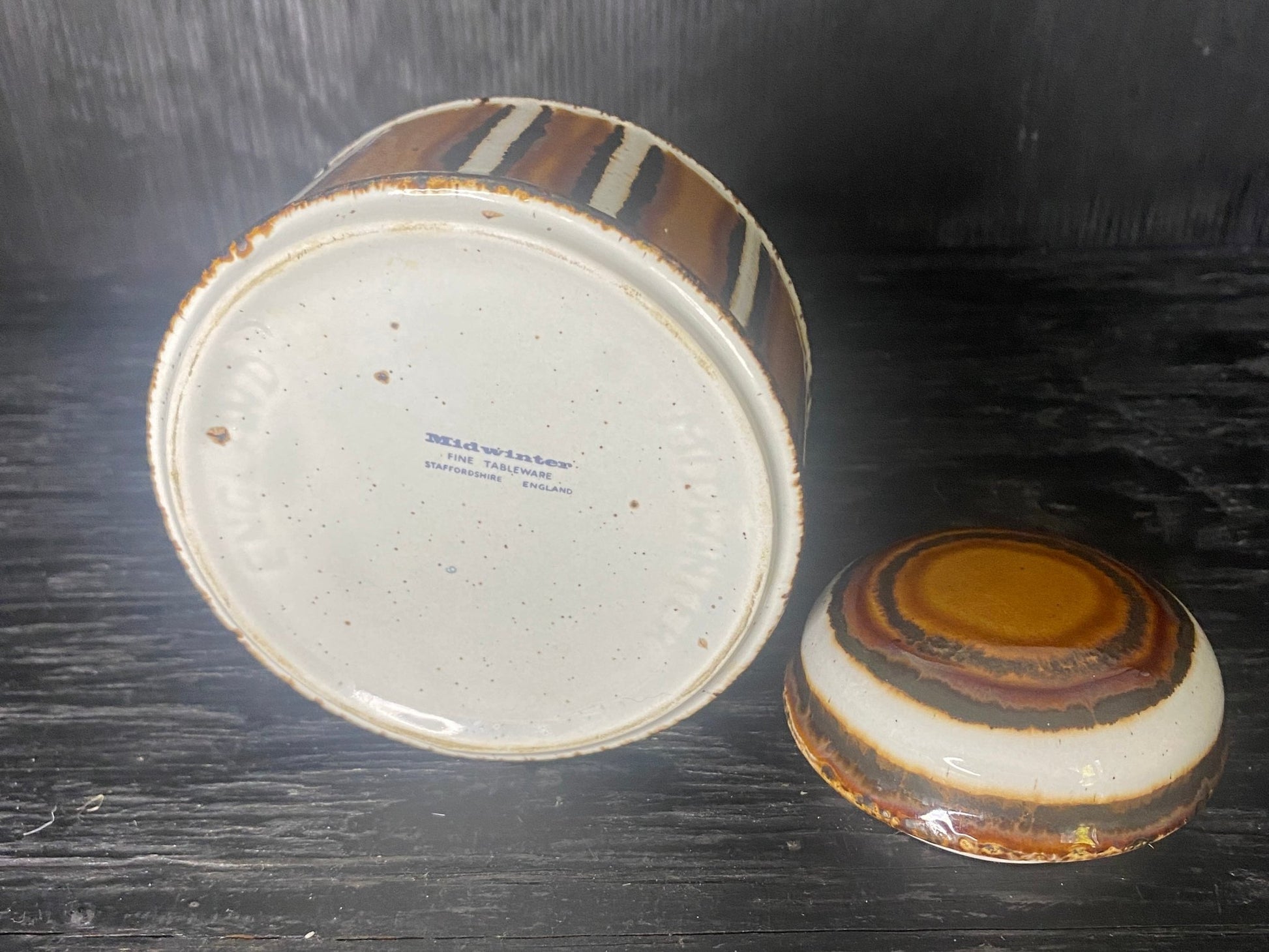 Stonehenge Midwinter Earth Sugar Bowl