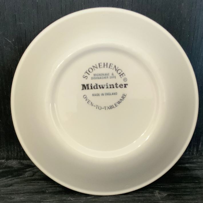 Stonehenge Midwinter White Fruit Bowls