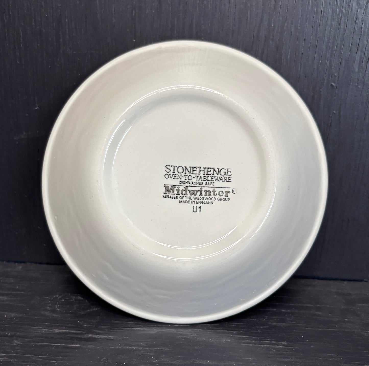 Stonehenge Midwinter White Soup Bowls