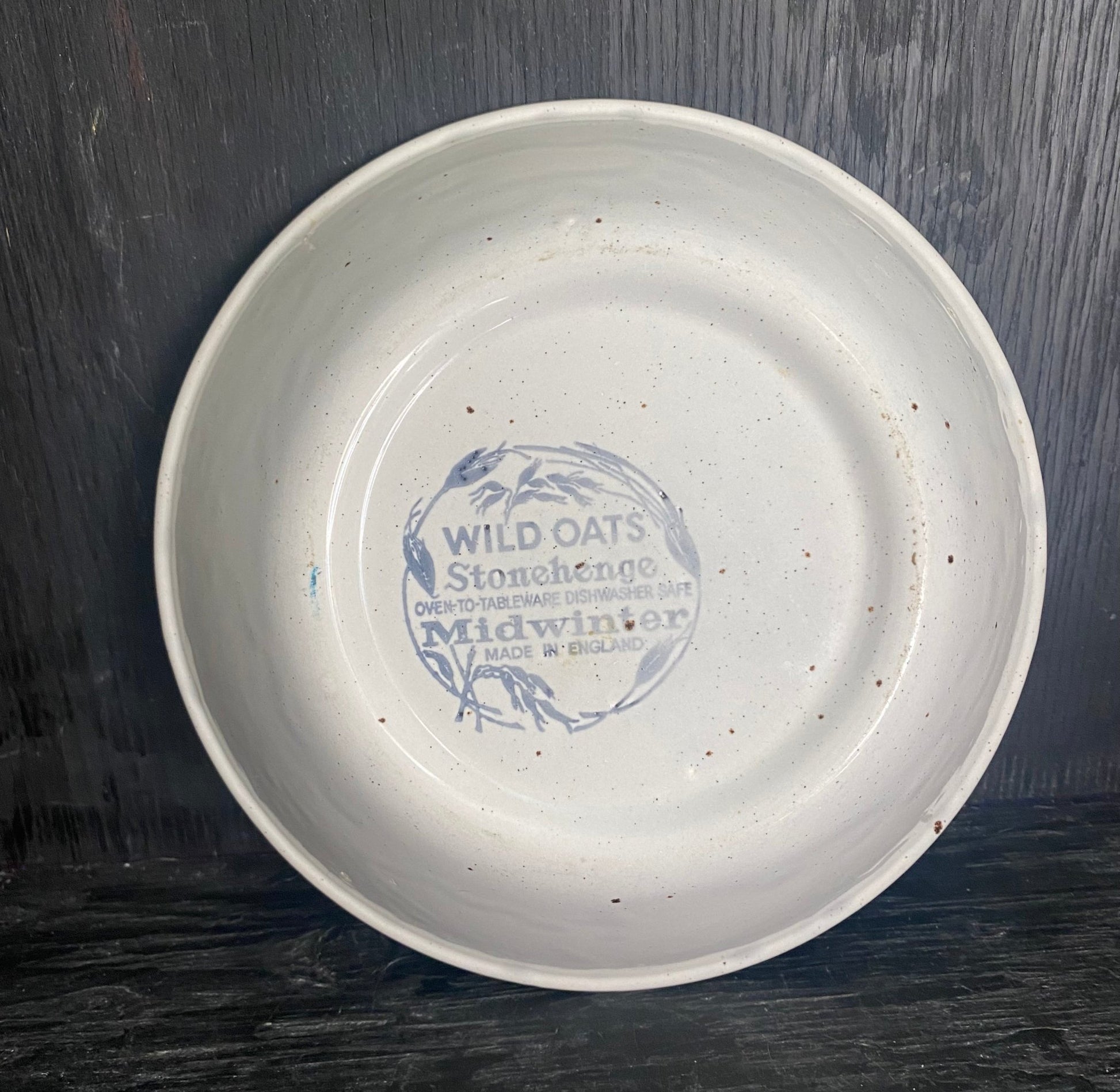 Stonehenge Midwinter Wild Oats 9 Inch Serving Bowl