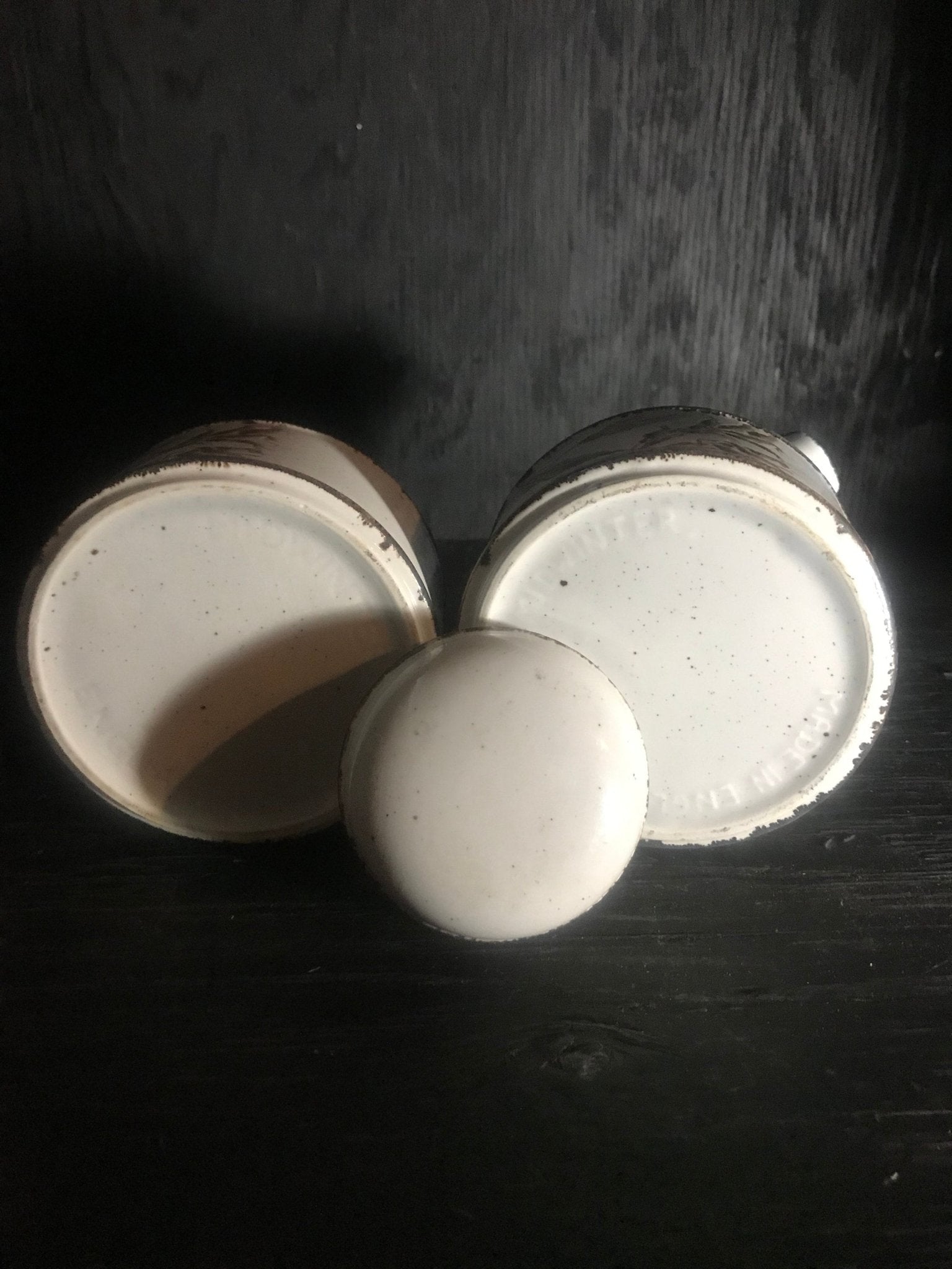 Stonehenge Midwinter Wild Oats Creamer and Sugar Bowl