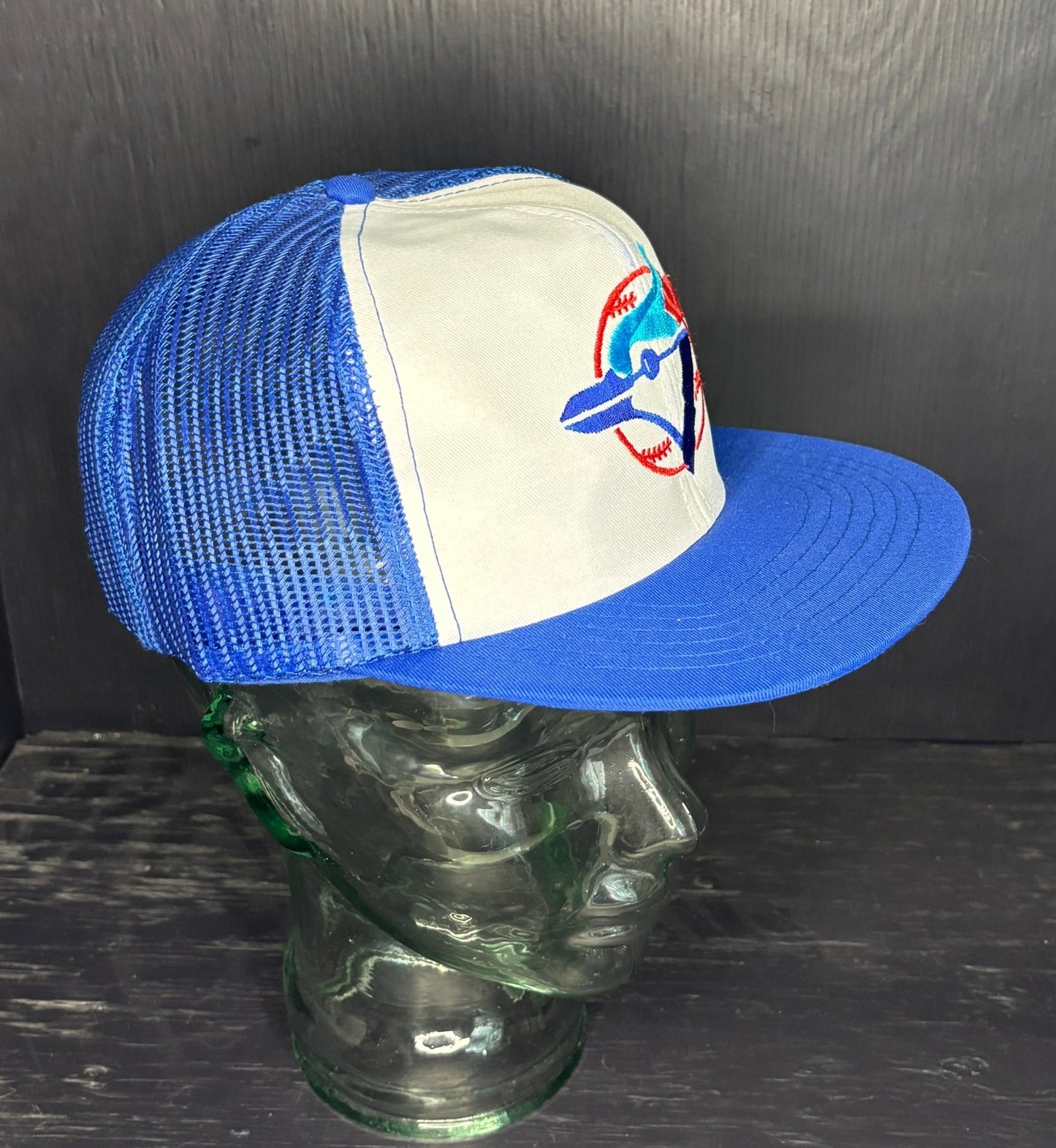 Retro Toronto Blue Jays Mesh Back Trucker Hat