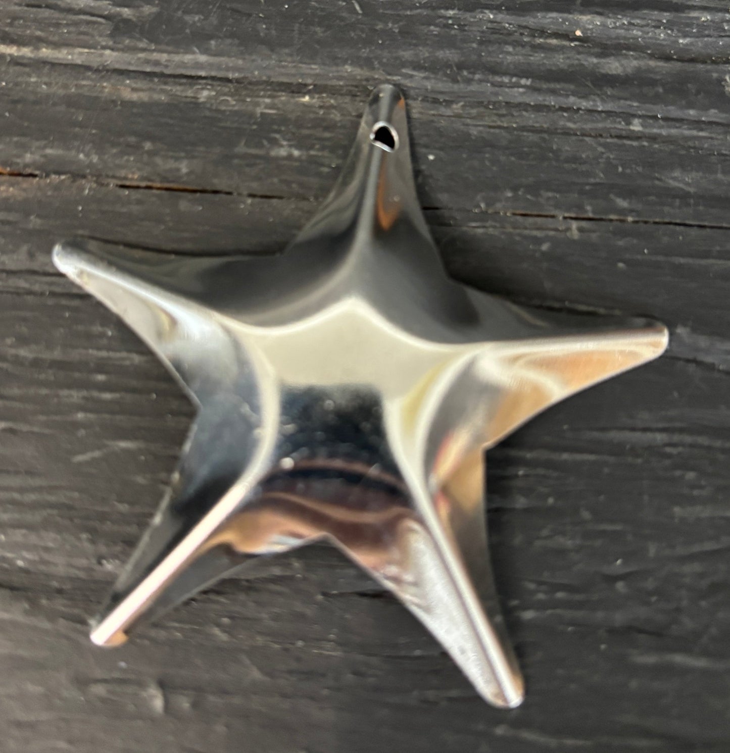 vintage Tin Christmas Tree Star Ornaments