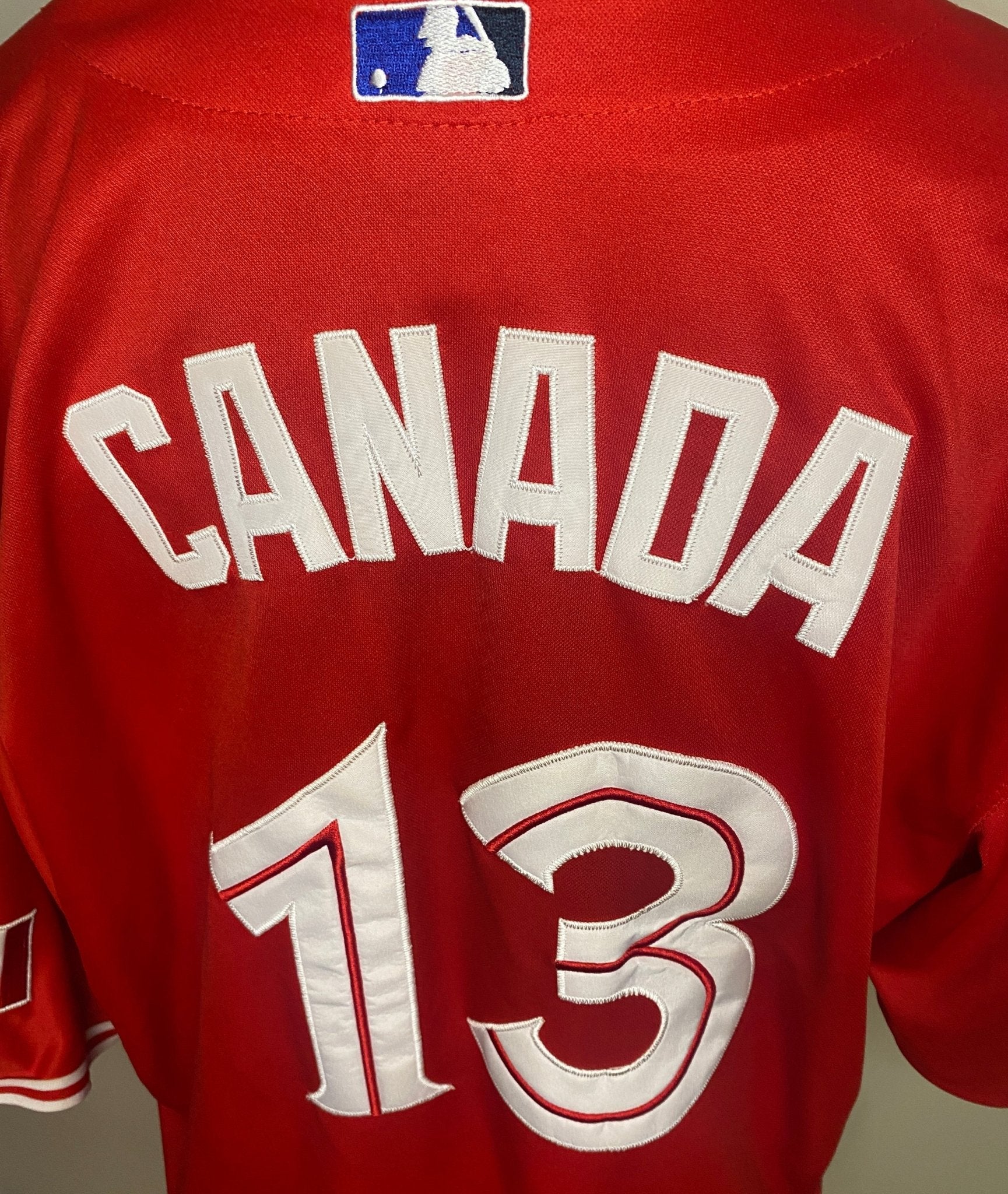 Toronto Blue Jays 2012 - 13 Canada Day Majestic Jersey